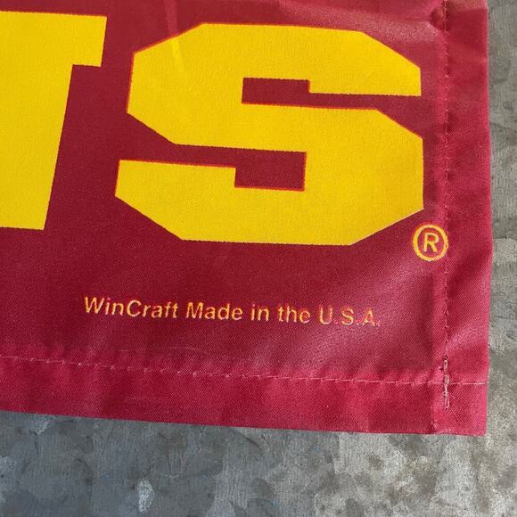Vintage University of Southern California Trojans SC USC Flag Banner 36" x 27" - Picture 2 of 11